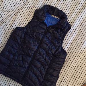 Navy Puffer Vest